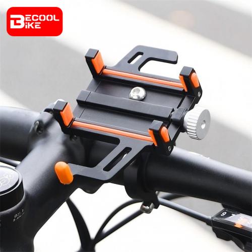 Bicycle Phone Holder Aluminum Alloy Handlebar Stand 360 Degree Rotatable Five Claws Adjustable Bracket Accessories BC-B735 