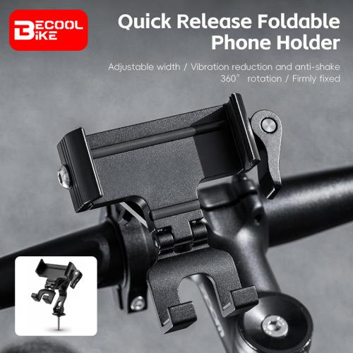 Quick Release Phone Holder Foldable Aluminum 360 Degree Rotation Shockproof Bike Motorcycle Phone Holder Bracket Stand BC-B848A&BC-B848B