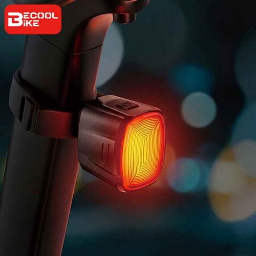 Bicycle Tail Light 6 Modes C-TYPE Charge Brake Sensor Bike Light BC-TL5671