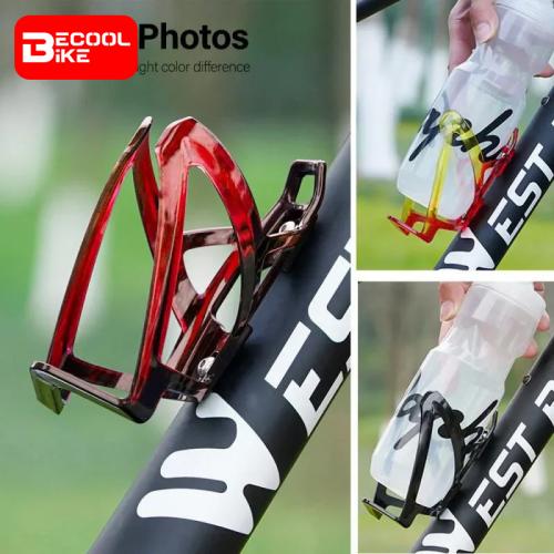 Mountain Bicycle Water Bottle Holder Gradually Changing Color Water Bottle Holder PC Waterproof Bike Kettle Rack BC-BH9301