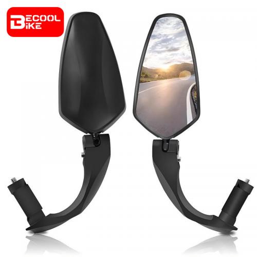 Bicycle Rearview Mirror 360 Rotation Handlebar Wide Range Back Sight Reflect Cycling Mirror HD Bike Handlebar Mirror BC-BM153