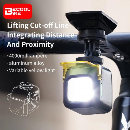 1200Lumen Bicycle Light Aluminum Alloy 4000Mah Type-C Charging Bicycle Headlight With Dustproof Lampshade Bicycle Front Light BC-FL1786