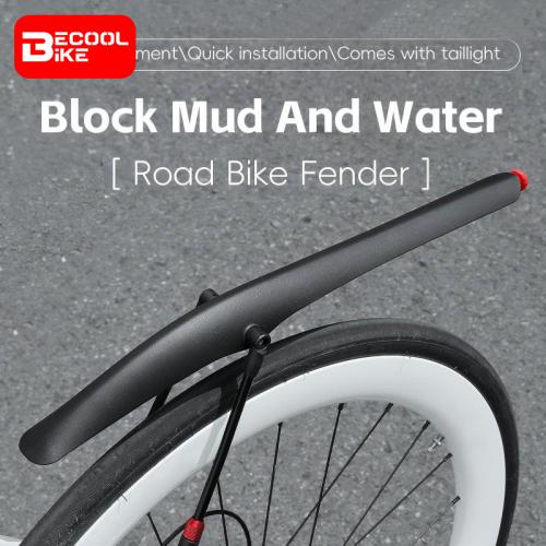 Road Gravel Bike Fenders Universal 29 Inch MTB Front Mudguard Rear Fender With Taillight Adjustable Mud Protector BC-MG125F/R 