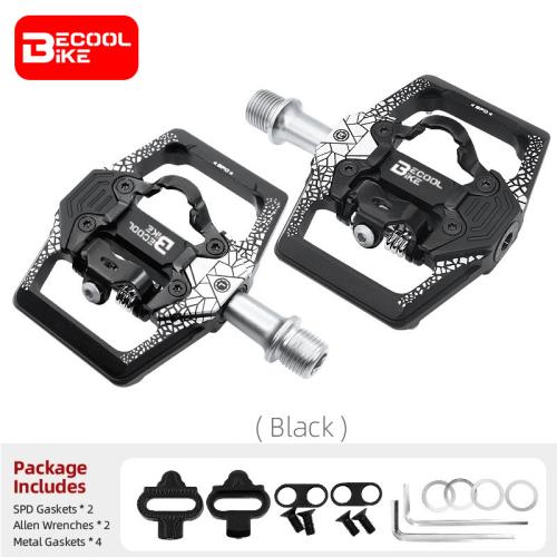 Bicycle Pedal Non-Slip MTB Bike Pedals Aluminum Alloy Flat Platform Applicable Waterproof Cycling Accessories BC-PD505