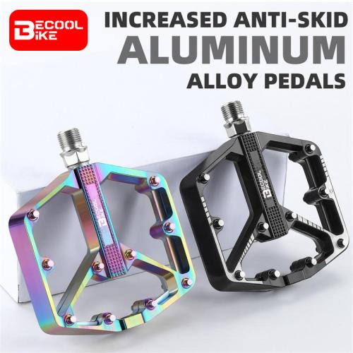 Bicycle Pedals Aluminum Alloy MTB Mountain Road BMX Bike Pedal Anti-slip Flat Pedals Cycling Accessories BC-PD527