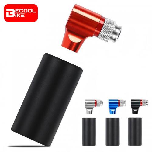 CO2 Pump For Bicycle Schrader Presta Adapter Bike Pump Inflator Aluminum Tire Tube Mini Hand Pump NO CO2 Cartridge BC-PP1005 