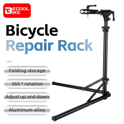 Foldable Bicycle Repair Stand Aluminum Alloy Bike Repair Maintanance Frame Adjustable Bike Storage Parking Rack BC-RR1051