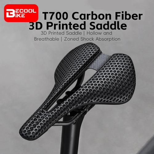 3D Printed Bicycle Saddle T700 Carbon Fiber Seat Bow Comfort Cushion For Road Bikes BC-SD5026