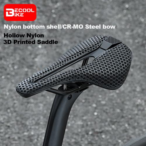 3D Printed Bike Saddle Ultralight Nylon EVA Hollow Breathable Shock Absorbing MTB Road Racing Bicycle Cycling Parts BC-SD5027