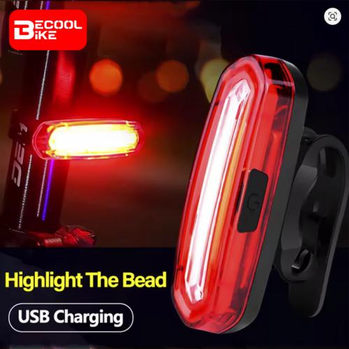 Bike Tail Light LED Bike Front Rear Light Bicycle Waterproof USB Rechargeable Mountain Riding Cycling Tail Lamp Bicycle Light BC-TL5434