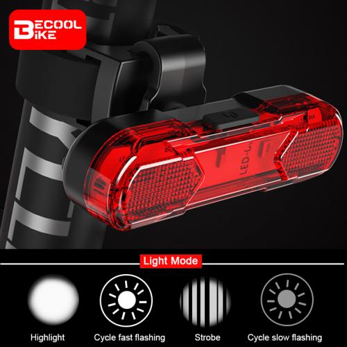 Mini Bicycle Rear Light Waterproof MTB Bicycle Light Easy To Install Bicycle Taillight Flash Tail Safety Road Bike Warning Light BC-TL5549