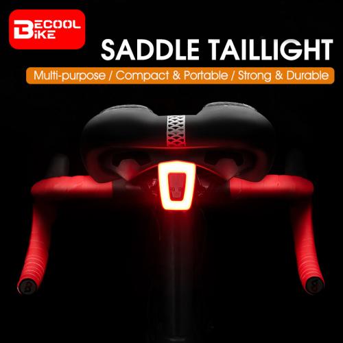 Bicycle Taillight USB Rechargeable LED Bike Saddle Rear Light Cycling Helmet Light Safety Bike Warning Flashlight BC-TL5555